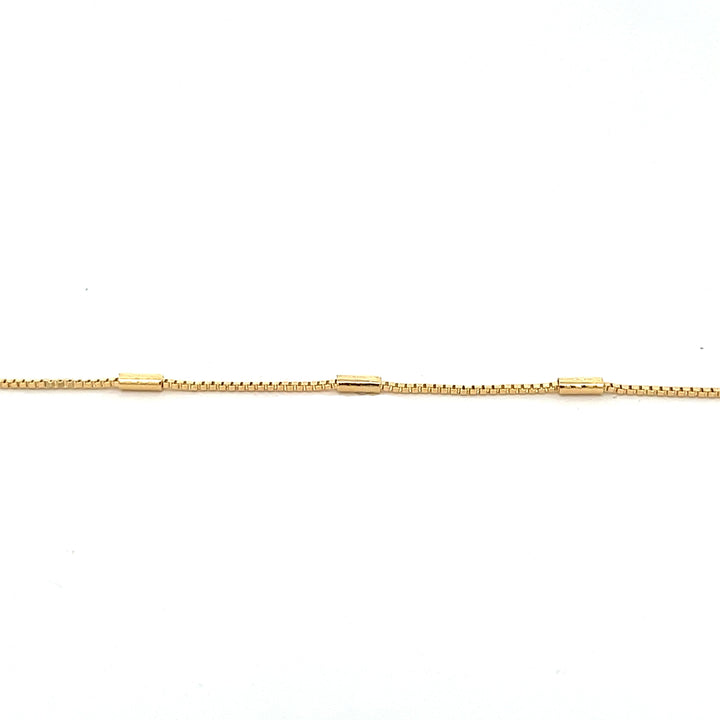 14K-gold-filled bar station necklace - 16" - workshopunderground.com