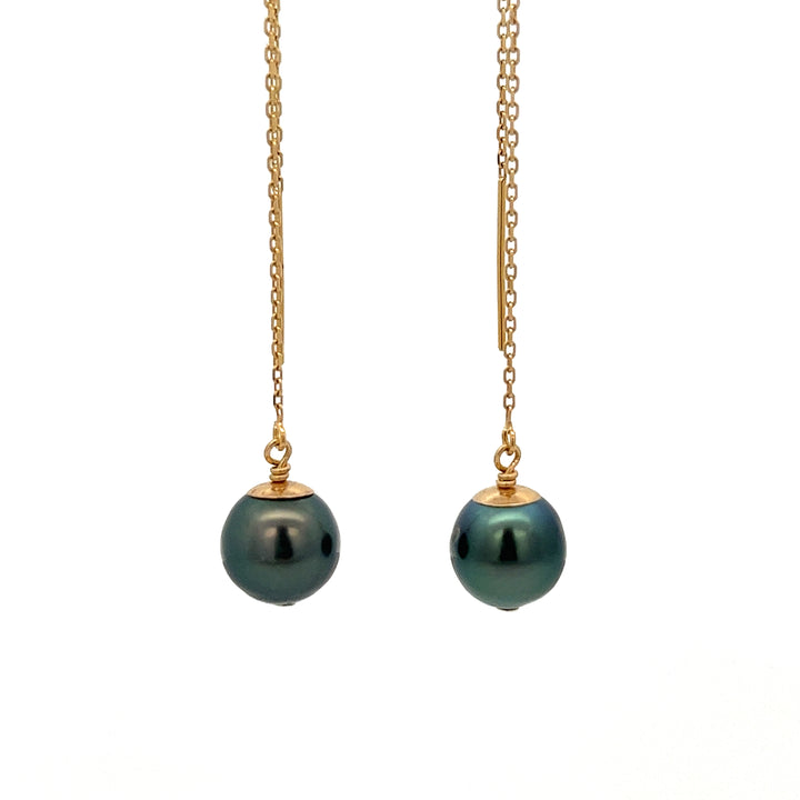 van luna - classic tahitian pearl threaders - workshopunderground.com