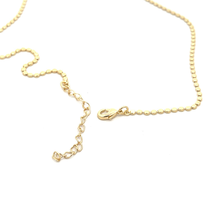 14K-gold-filled disco chain necklace - workshopunderground.com