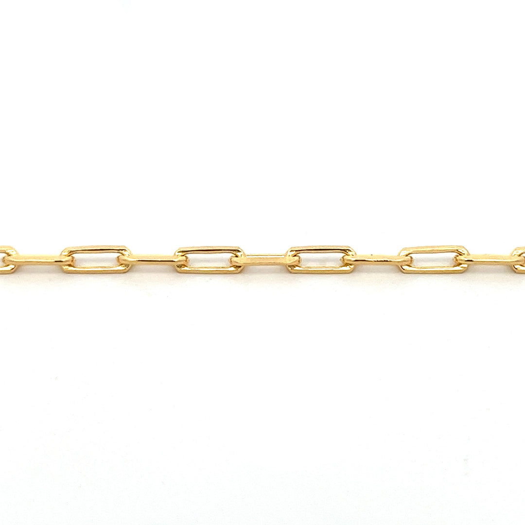 14K-gold-filled paperclip necklace - 16" - workshopunderground.com