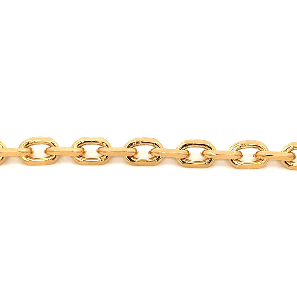 14K-gold-filled luxe anchor chain bracelet - workshopunderground.com