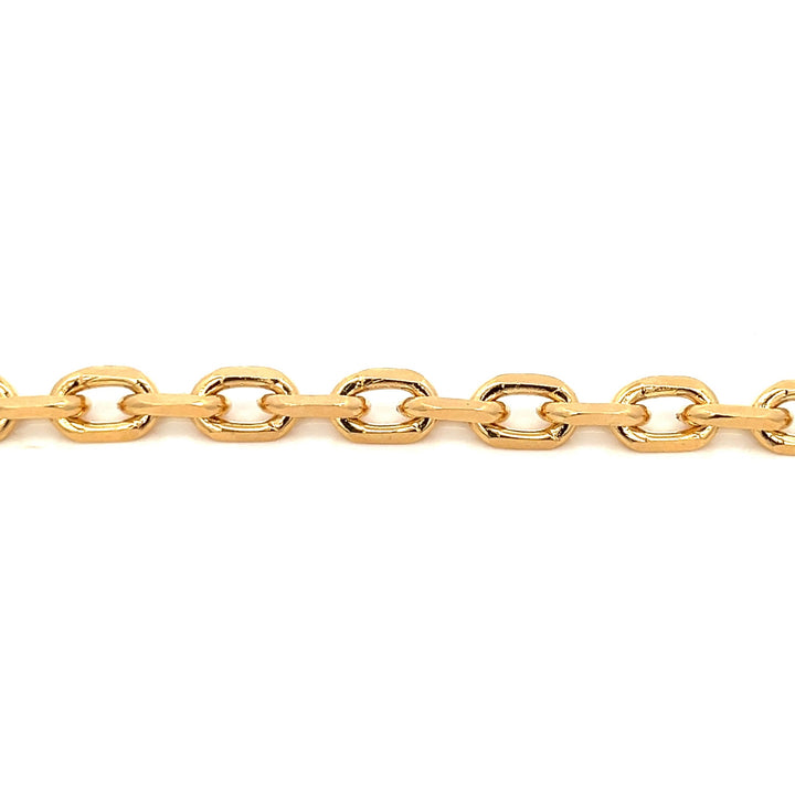 14K-gold-filled luxe anchor chain bracelet - workshopunderground.com