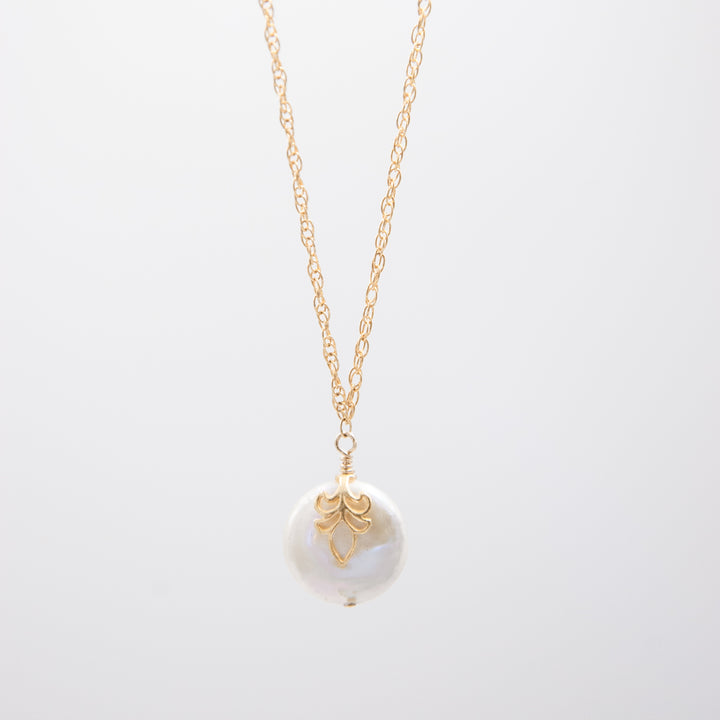 New Deco - coin pearl necklace - rope chain - workshopunderground.com