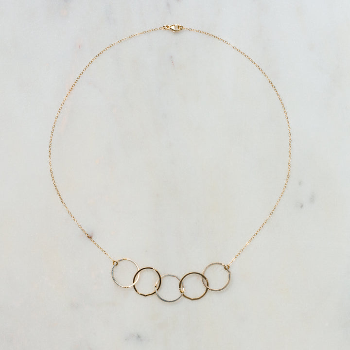 five-ring necklace - workshopunderground.com