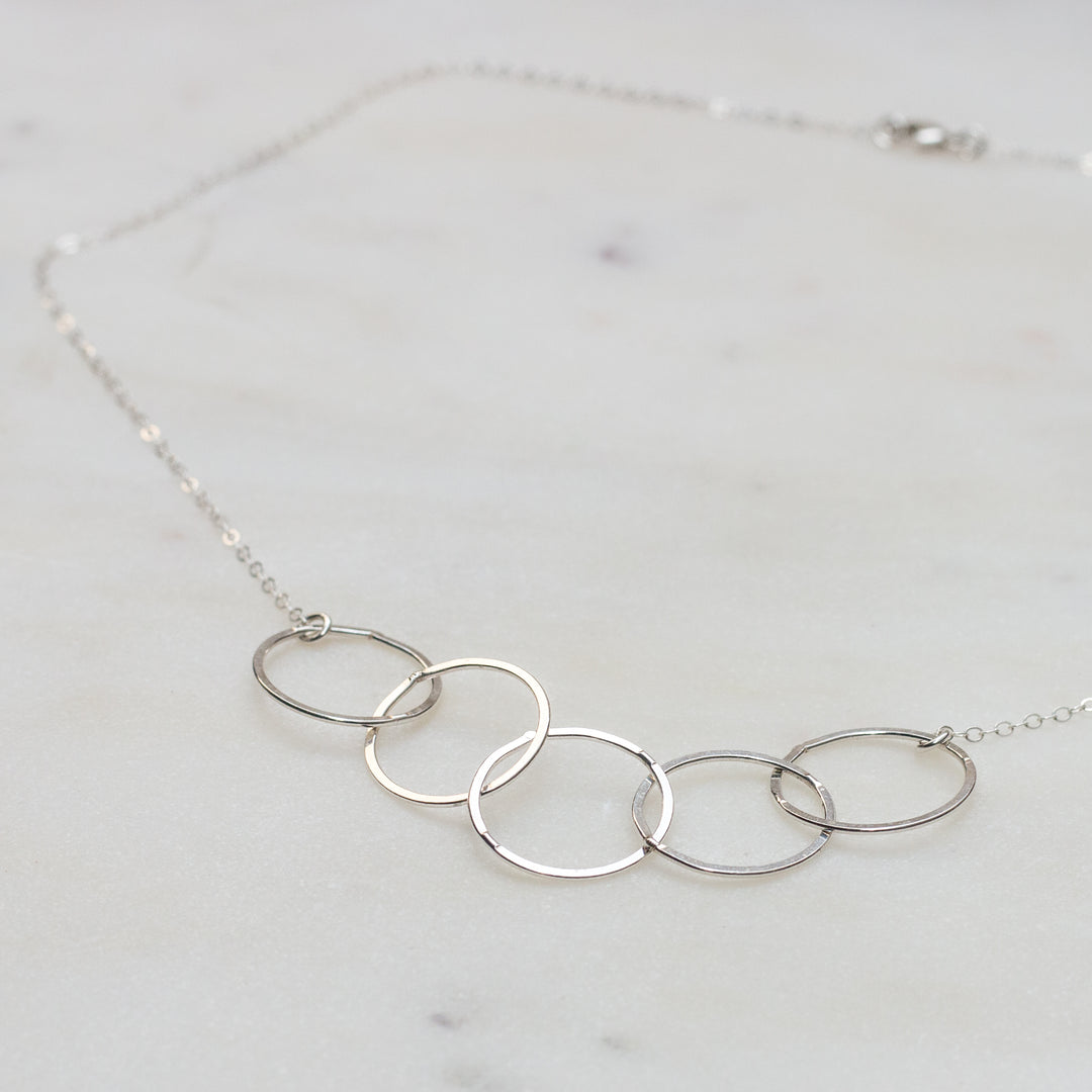 five-ring necklace - workshopunderground.com